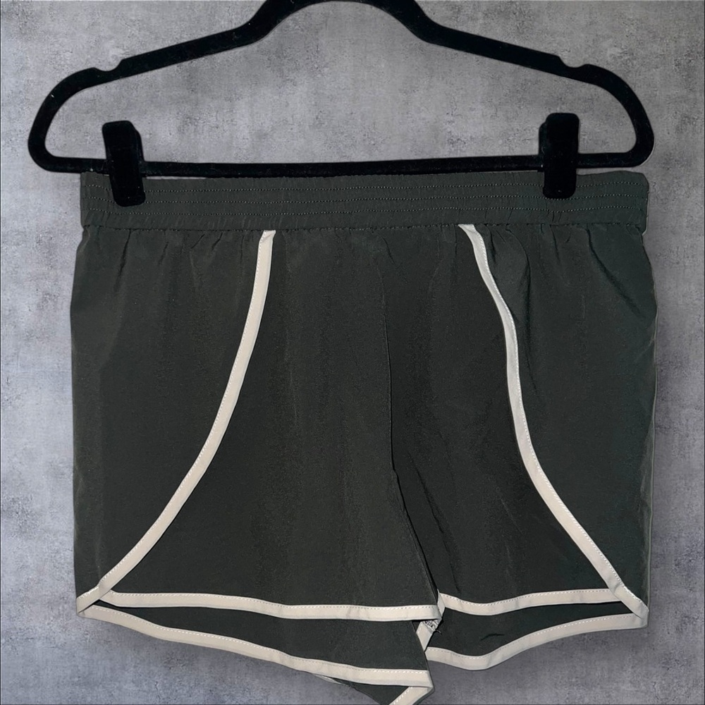 Brooklyn‎ Industries Dark Gray Athletic Shorts with White Accents
